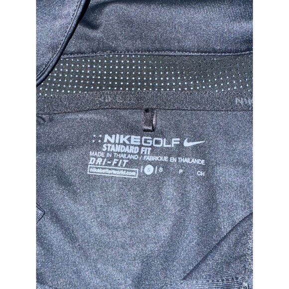 Nike Golf Standard Fit Dri-Fit John Deere Classic Polo Shirt Black/White/Red Men - Picture 2 of 9